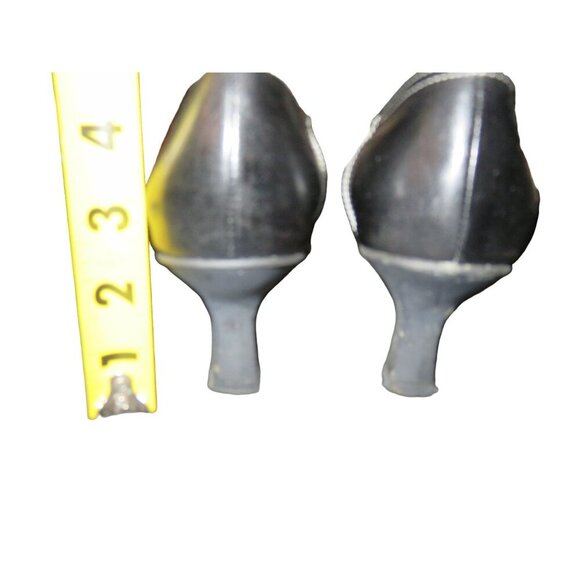 Vaneli Gelise Black Italian Calf Leather Square Toe Bow Embellished Loafer sz 8 - Picture 5 of 14